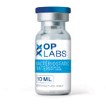 OP Labs Bacteriostatic Water 10ml sterile diluent for reconstitution in glass vial