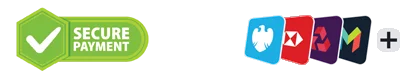 Payment methods accepted